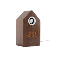 Budík Cuckoo LED Karlsson KA6061DW, 16cm Budík Cuckoo LED Karlsson KA6061DW, 16cm
