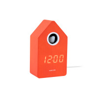 Budík Cuckoo LED Karlsson KA6070OR, 16cm Budík Cuckoo LED Karlsson KA6070OR, 16cm