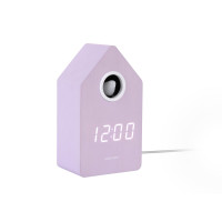 Budík Cuckoo LED Karlsson KA6070PU, 16cm Budík Cuckoo LED Karlsson KA6070PU, 16cm