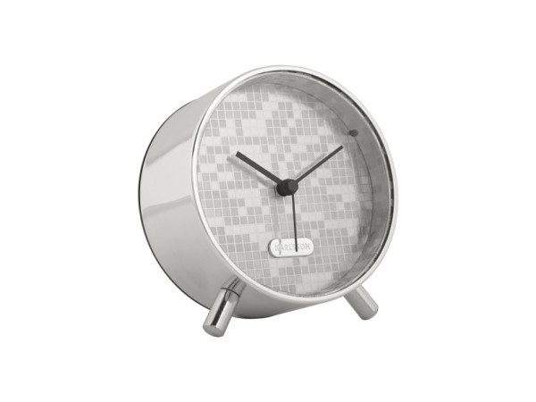 Budík KA6004SI strieborná Budík KA6004SI strieborná