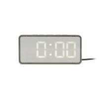 Budík Karlsson Audaz KA6040GY, 7cm Budík Karlsson Audaz KA6040GY, 7cm