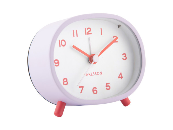 Budík Karlsson KA6025LP Cheeky Oval, 10cm Budík Karlsson KA6025LP Cheeky Oval, 10cm