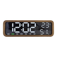 Budík Madera Karlsson KA6145DW, 9cm Budík Madera Karlsson KA6145DW, 9cm