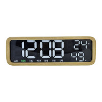Budík Madera Karlsson KA6145WH, 9cm Budík Madera Karlsson KA6145WH, 9cm