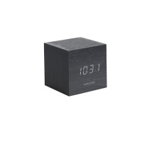 Budík Mini Cube KA5655BK, 8cm Budík Mini Cube KA5655BK, 8cm
