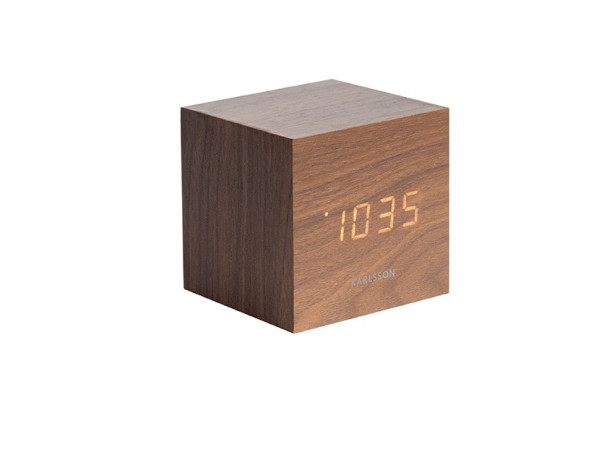 Budík Mini Cube KA5655DW, 8cm Budík Mini Cube KA5655DW, 8cm