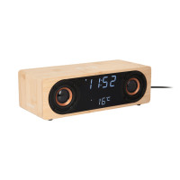 Budík, rádio a nabíjačka telefónu Karlsson KA6059WD, 25cm Budík, rádio a nabíjačka telefónu Karlsson KA6059WD, 25cm