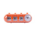 Budík Retro Tube Calendar Flip Karlsson KA6045OR, 10cm Budík Retro Tube Calendar Flip Karlsson KA6045OR, 10cm