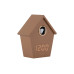 Budík Riqueza Cuckoo LED Karlsson KA6124BR, 15cm Budík Riqueza Cuckoo LED Karlsson KA6124BR, 15cm