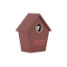 Budík Riqueza Cuckoo LED Karlsson KA6124RD, 15cm Budík Riqueza Cuckoo LED Karlsson KA6124RD, 15cm