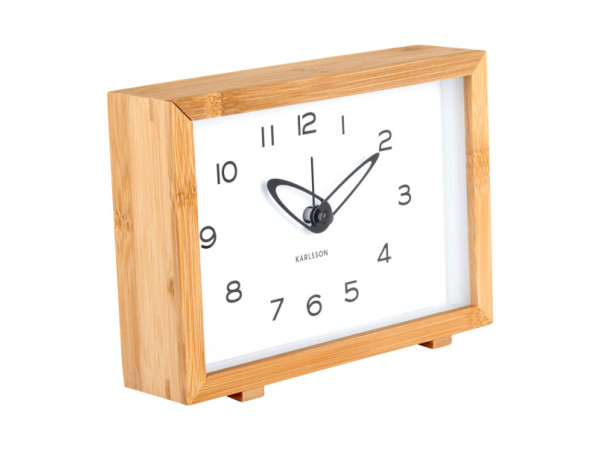 Budík Tipico Karlsson KA6034WH, 19cm Budík Tipico Karlsson KA6034WH, 19cm