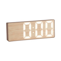 Digitálny budík Bondone LED Karlsson KA6153BR, hnedá Digitálny budík Bondone LED Karlsson KA6153BR, hnedá