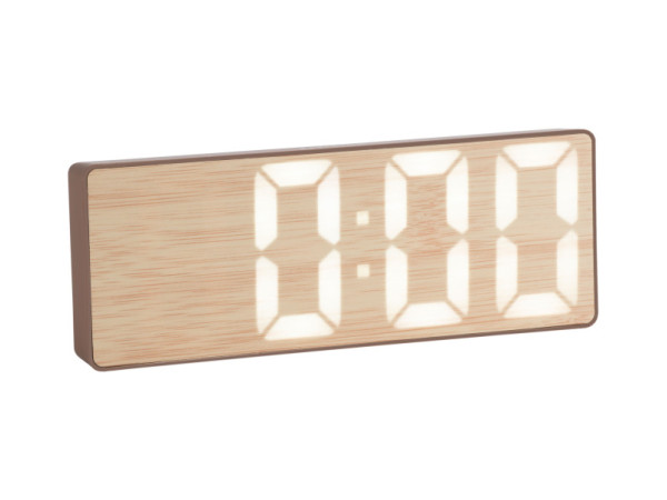 Digitálny budík Bondone LED Karlsson KA6153BR, hnedá