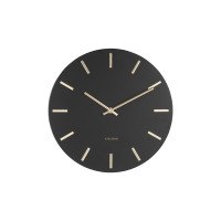 Dizajnové nástenné hodiny 5821BK Karlsson Charm small, 30 cm
