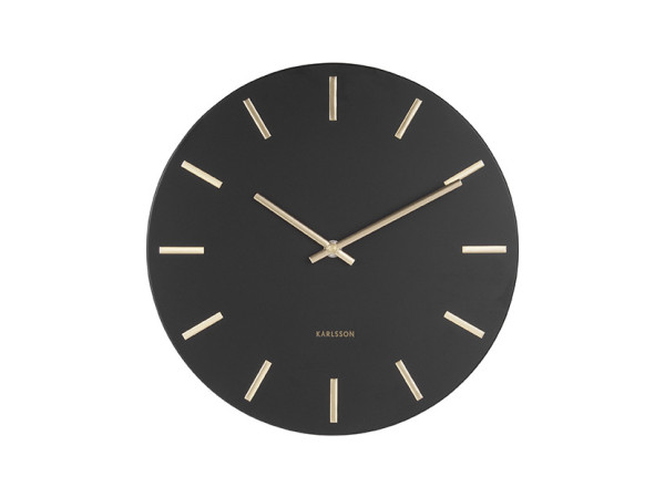 Dizajnové nástenné hodiny 5821BK Karlsson Charm small, 30 cm Dizajnové nástenné hodiny 5821BK Karlsson Charm small, 30 cm