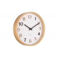 Drevené nástenné hodiny Karlsson KA5853 22cm Drevené nástenné hodiny Karlsson KA5853 22cm