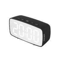 LED budík Karlsson KA5876BK, 12cm