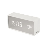LED budík Karlsson KA5879WH, 15cm
