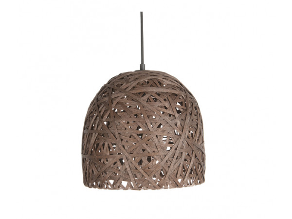 Závesná lampa Leitmotiv Nest cone medium dark brown, 30cm Závesná lampa Leitmotiv Nest cone medium dark brown, 30cm