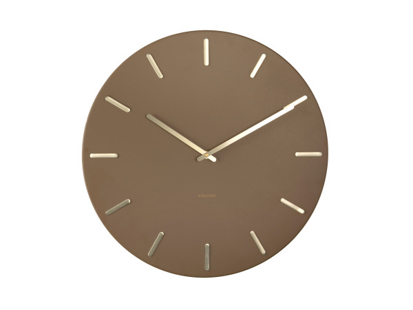 Luxusné nástenné hodiny Karlsson Charm KA5716BR – hnedá (45 cm) Luxusné nástenné hodiny Karlsson Charm KA5716BR – hnedá (45 cm)