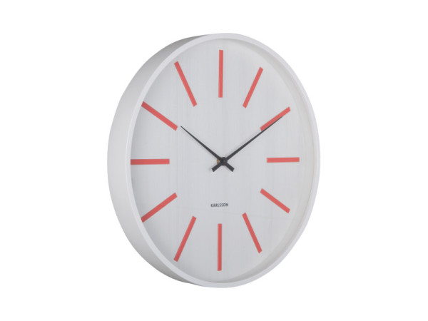 Nástenné hodiny Arruga Retro Karlsson KA6144RD, 40cm