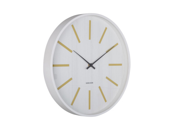 Nástenné hodiny Arruga Retro Karlsson KA6144YE, 40cm Nástenné hodiny Arruga Retro Karlsson KA6144YE, 40cm