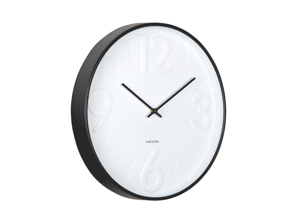 Nástenné hodiny Ayuno Karlsson KA6063BK, 40cm Nástenné hodiny Ayuno Karlsson KA6063BK, 40cm