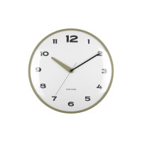 Nástenné hodiny Brisk Dome Karlsson KA6028GR, 40cm