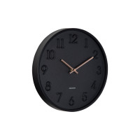 Nástenné hodiny Calma Karlsson KA6041BK, 30cm