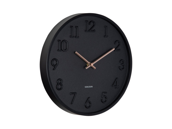 Nástenné hodiny Calma Karlsson KA6041BK, 30cm Nástenné hodiny Calma Karlsson KA6041BK, 30cm