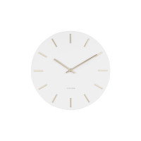 Nástenné hodiny Charm Small Karlsson KA5821WH, 30cm