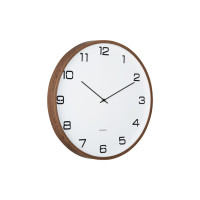 Nástenné hodiny Delicado Large Karlsson KA6088WH, 51cm
