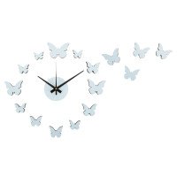 Nástenné hodiny DIY Butterfly Karlsson KA6000LB, 35cm