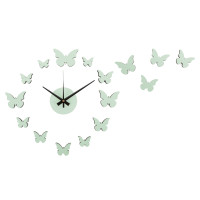 Nástenné hodiny DIY Butterfly Karlsson KA6000LG, 35cm