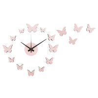 Nástenné hodiny DIY Butterfly Karlsson KA6000LP, 35cm