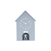 Nástenné hodiny Dog House Karlsson KA6096GY, 27cm