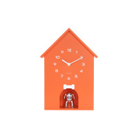 Nástenné hodiny Dog House Karlsson KA6096OR, 27cm