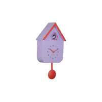 Nástenné hodiny Dupla Color Cuckoo Karlsson KA6081PU, 42cm