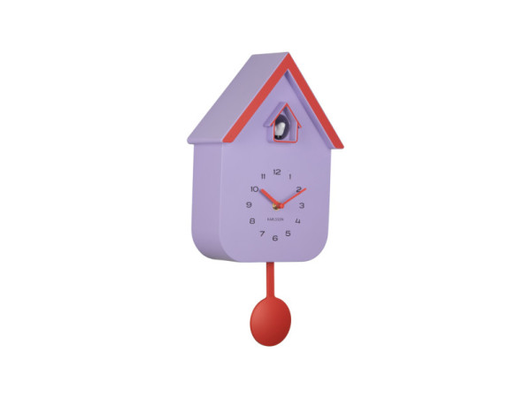 Nástenné hodiny Dupla Color Cuckoo Karlsson KA6081PU, 42cm Nástenné hodiny Dupla Color Cuckoo Karlsson KA6081PU, 42cm