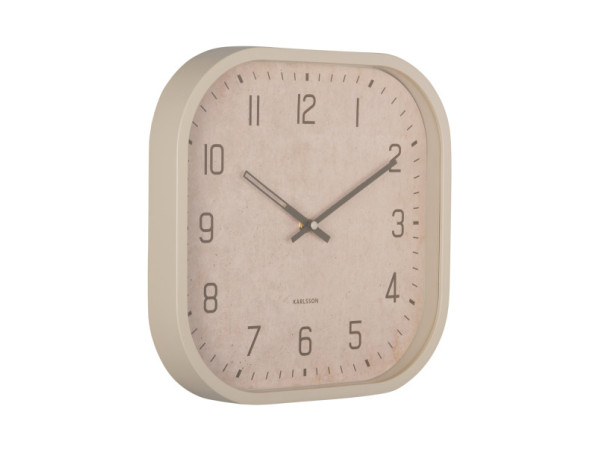 Nástenné hodiny Elemental Cuadrado Karlsson KA6138WH, 30cm Nástenné hodiny Elemental Cuadrado Karlsson KA6138WH, 30cm