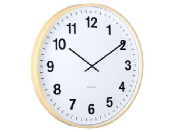 Nástenné hodiny Esencia Classic XL Karlsson KA6109WD, 60cm Nástenné hodiny Esencia Classic XL Karlsson KA6109WD, 60cm