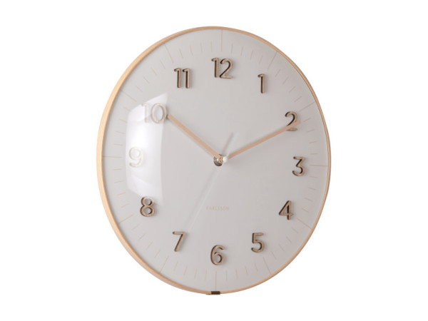 Nástenné hodiny Esencia Dome Karlsson KA6110WG, 30cm Nástenné hodiny Esencia Dome Karlsson KA6110WG, 30cm