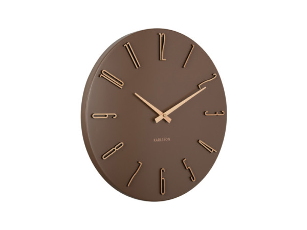 Nástenné hodiny Esmerado Karlsson KA6072BR, 40cm Nástenné hodiny Esmerado Karlsson KA6072BR, 40cm