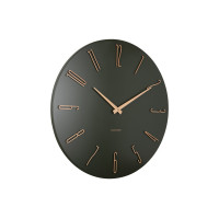 Nástenné hodiny Karlsson KA6073GR Esmerado | Luxury Green (60 cm)