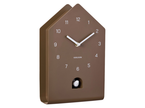 Nástenné kukučkové hodiny Fino Cuckoo Karlsson KA6076BR, 29cm Nástenné kukučkové hodiny Fino Cuckoo Karlsson KA6076BR, 29cm