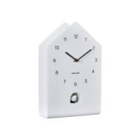 Nástenné kukučkové hodiny Fino Cuckoo Karlsson KA6076WH, 29cm