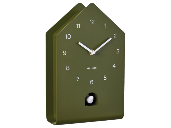 Nástenné kukučkové hodiny Fino Cuckoo Karlsson KA6076GR, 29cm Nástenné kukučkové hodiny Fino Cuckoo Karlsson KA6076GR, 29cm