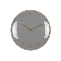 Nástenné hodiny Fuerte Dome Karlsson KA6084GY, 31cm