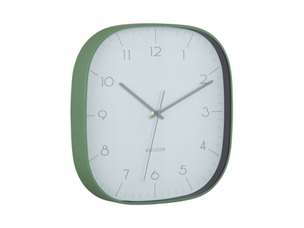 Nástenné hodiny Grato Cuadrado Karlsson KA6113GR, 29cm Nástenné hodiny Grato Cuadrado Karlsson KA6113GR, 29cm