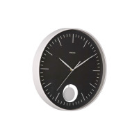 Nástenné hodiny Grato Pendulum Karlsson KA6065BK, 41cm